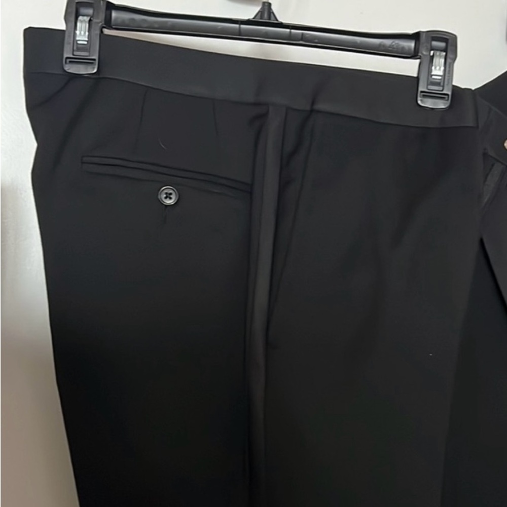 Black Vera Wang Tuxedo pants